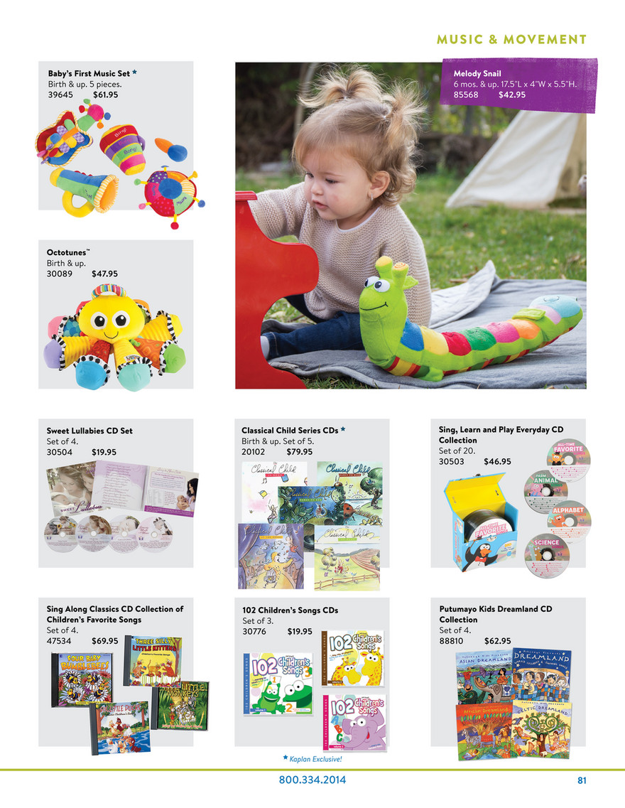 Kaplan Early Learning Company - 2024 ITT Catalog - Mozart Magic Cube®