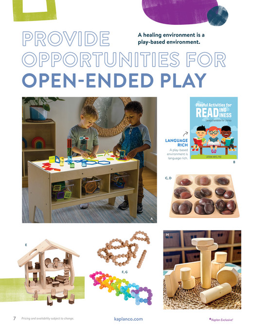 Kaplan Early Learning Company 2023 Building Bonds Mini Catalog Page