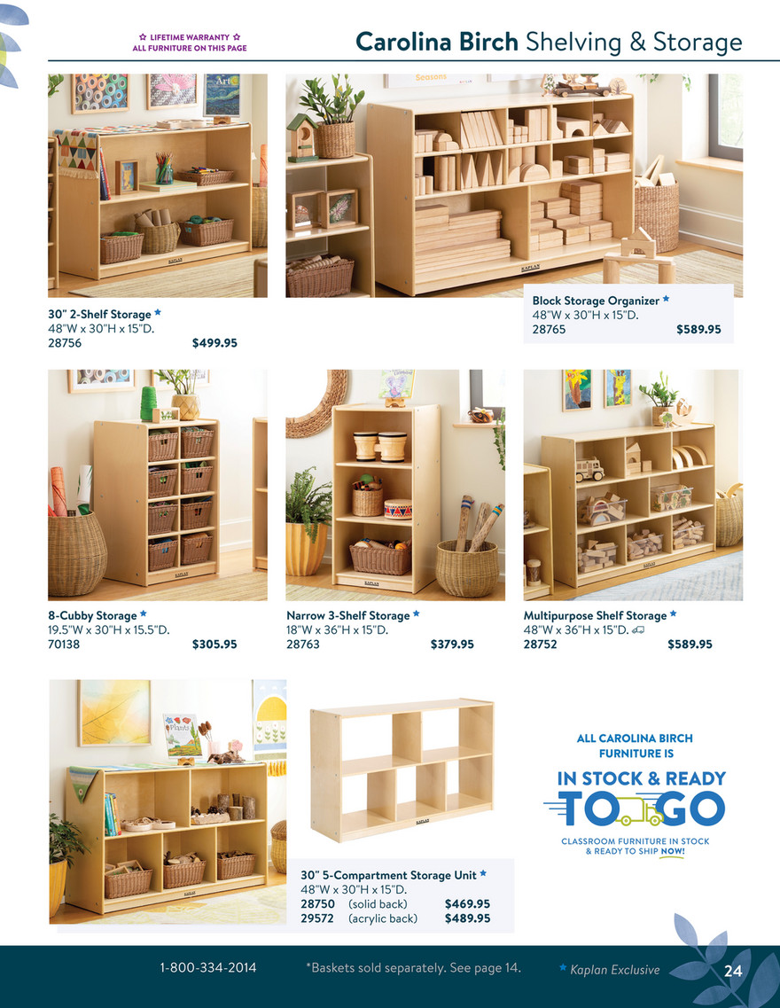 Kaplan Early Learning Company - 2024 Furniture Mini - Carolina