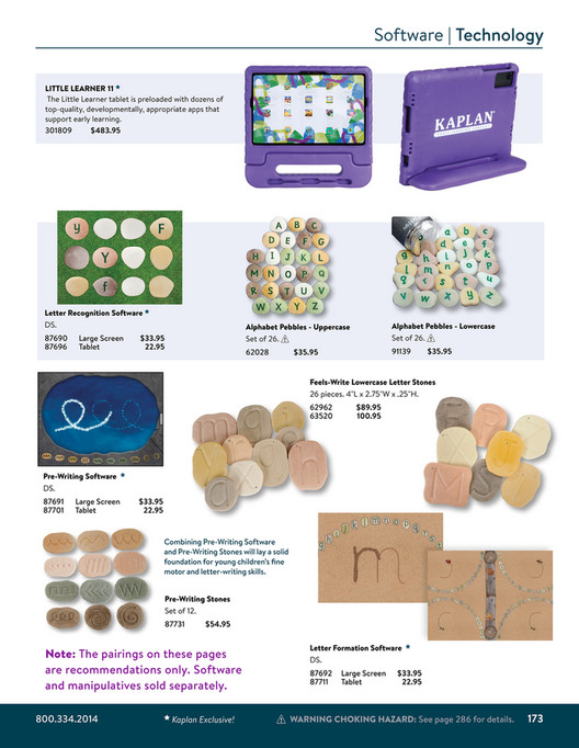 Kaplan Early Learning Company - 2025 ECE Catalog - Video Page 174-175