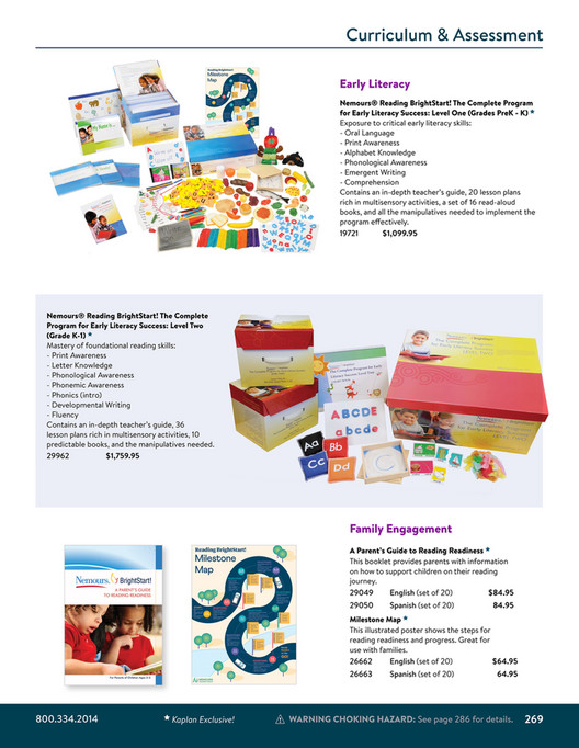 Kaplan Early Learning Company - 2025 ECE Catalog - Page 270-271