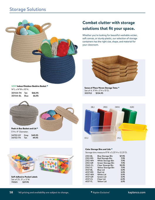 Kaplan Early Learning Company - 2025 ECE Catalog - Page 62-63