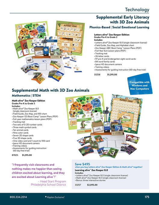Kaplan Early Learning Company - 2025 ECE Catalog - Video Page 174-175