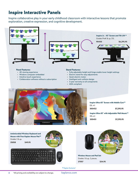 Kaplan Early Learning Company - 2025 Technology Mini Catalog - Video ...