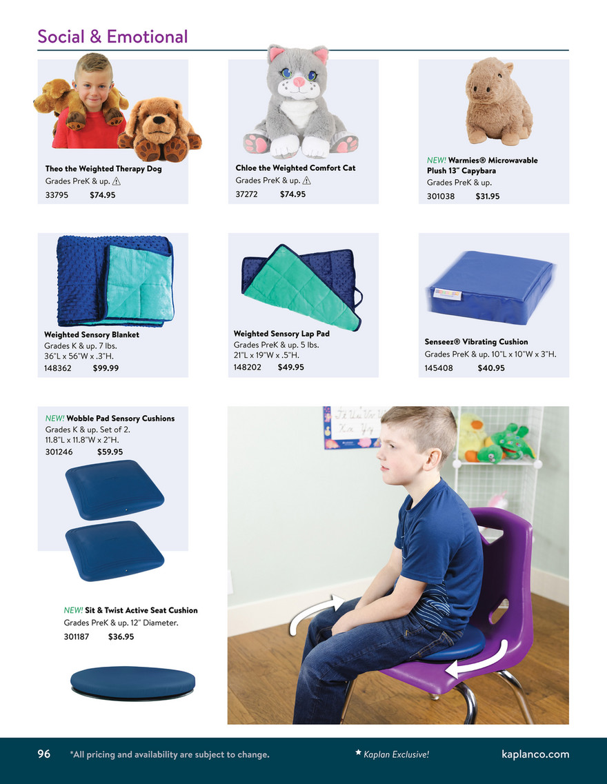 Kaplan Early Learning Company - 2025 Elementary Catalog - Senseez