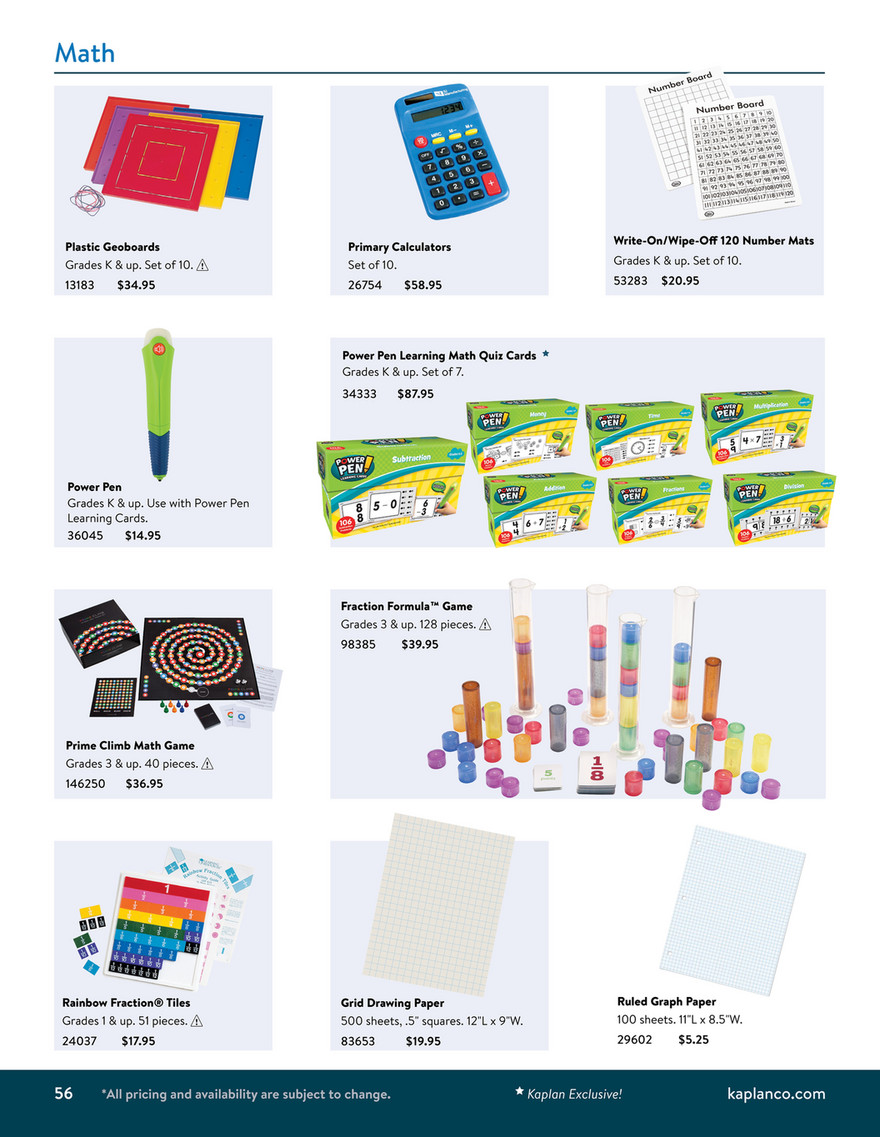 Kaplan Early Learning Company - 2025 Elementary Catalog - Multi
