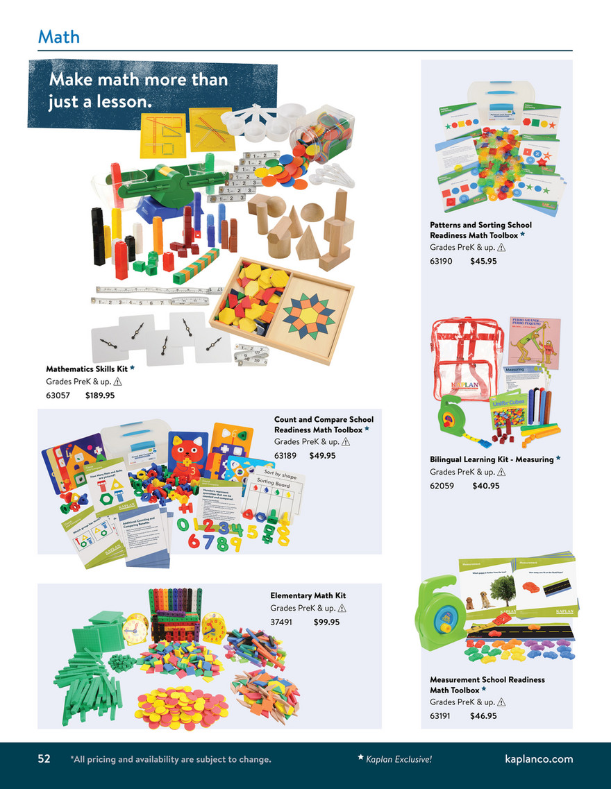 Kaplan Early Learning Company - 2025 Elementary Catalog - Multi