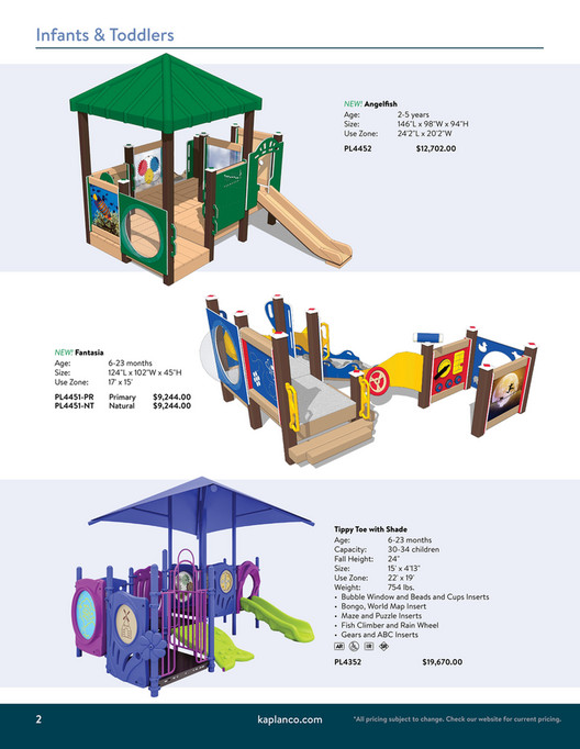 Kaplan Early Learning Company - 2025 Playground Catalog - Page 1