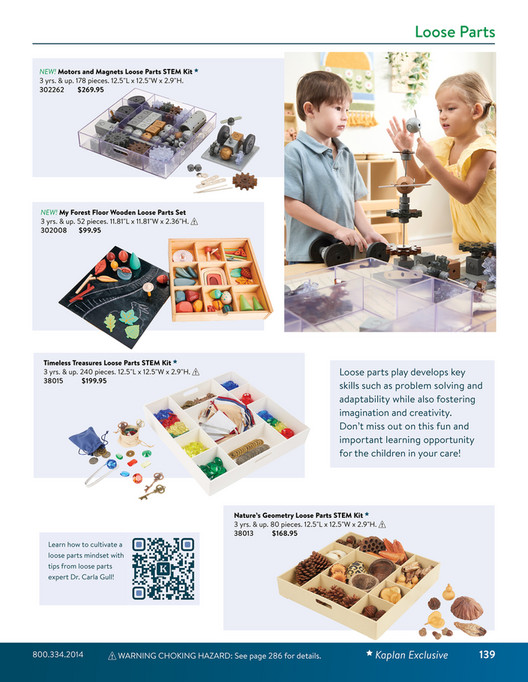 Kaplan Early Learning Company - 2026 ECE Catalog - Page 140-141