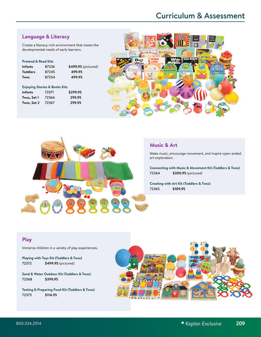 Kaplan Early Learning Company - 2026 ITT Catalog - Page 210-211