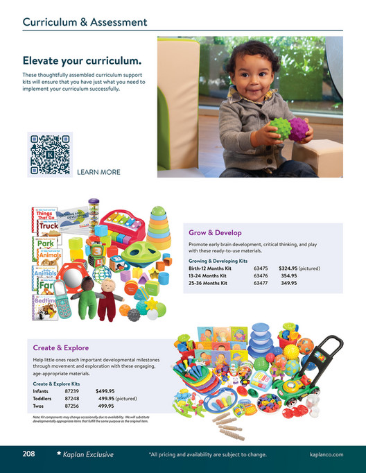 Kaplan Early Learning Company - 2026 ITT Catalog - Page 210-211