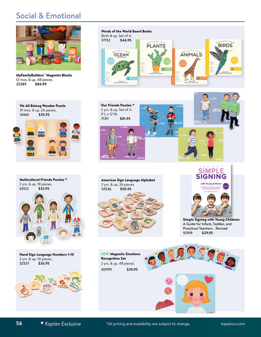 Kaplan Early Learning Company - 2026 ITT Catalog - Page 58-59