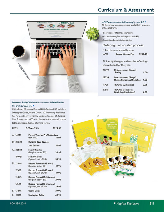 Kaplan Early Learning Company - 2026 ITT Catalog - Page 210-211