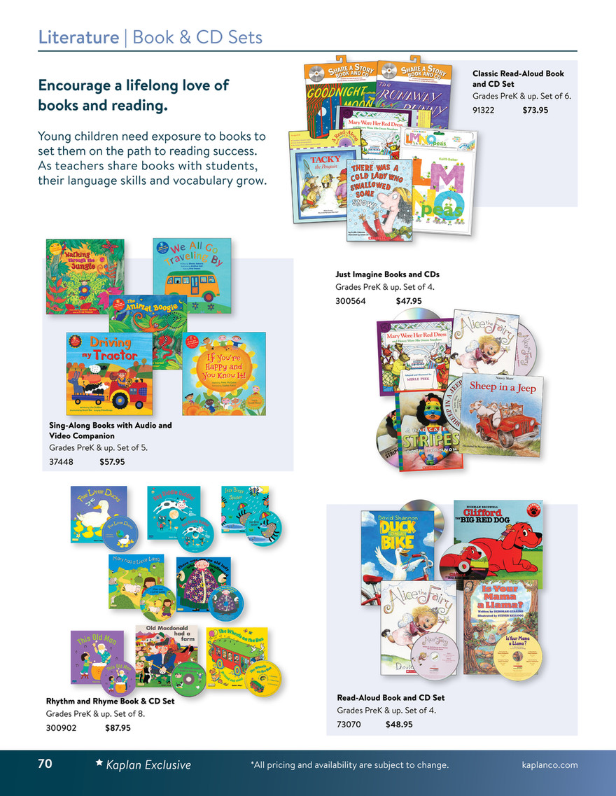 Kaplan Early Learning Company - 2026 Elementary Catalog - Read